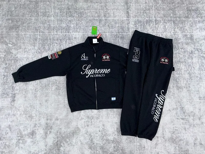 Supreme La Martina Tracksuit Black · Supreme