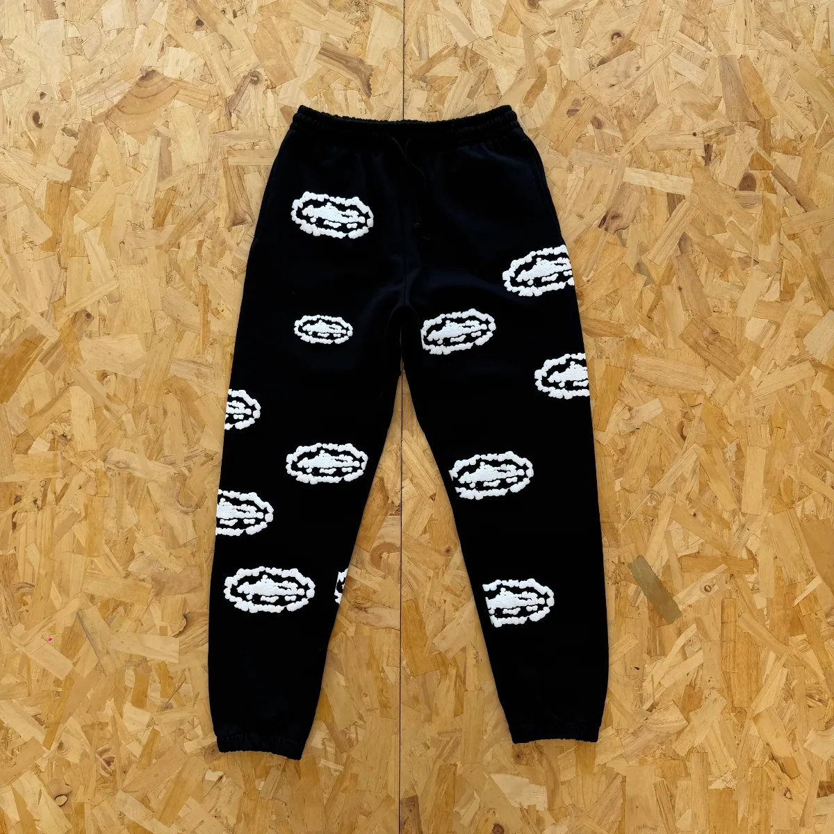 Denim Tears Cloud Print Black Sweatpants · Denim Tears