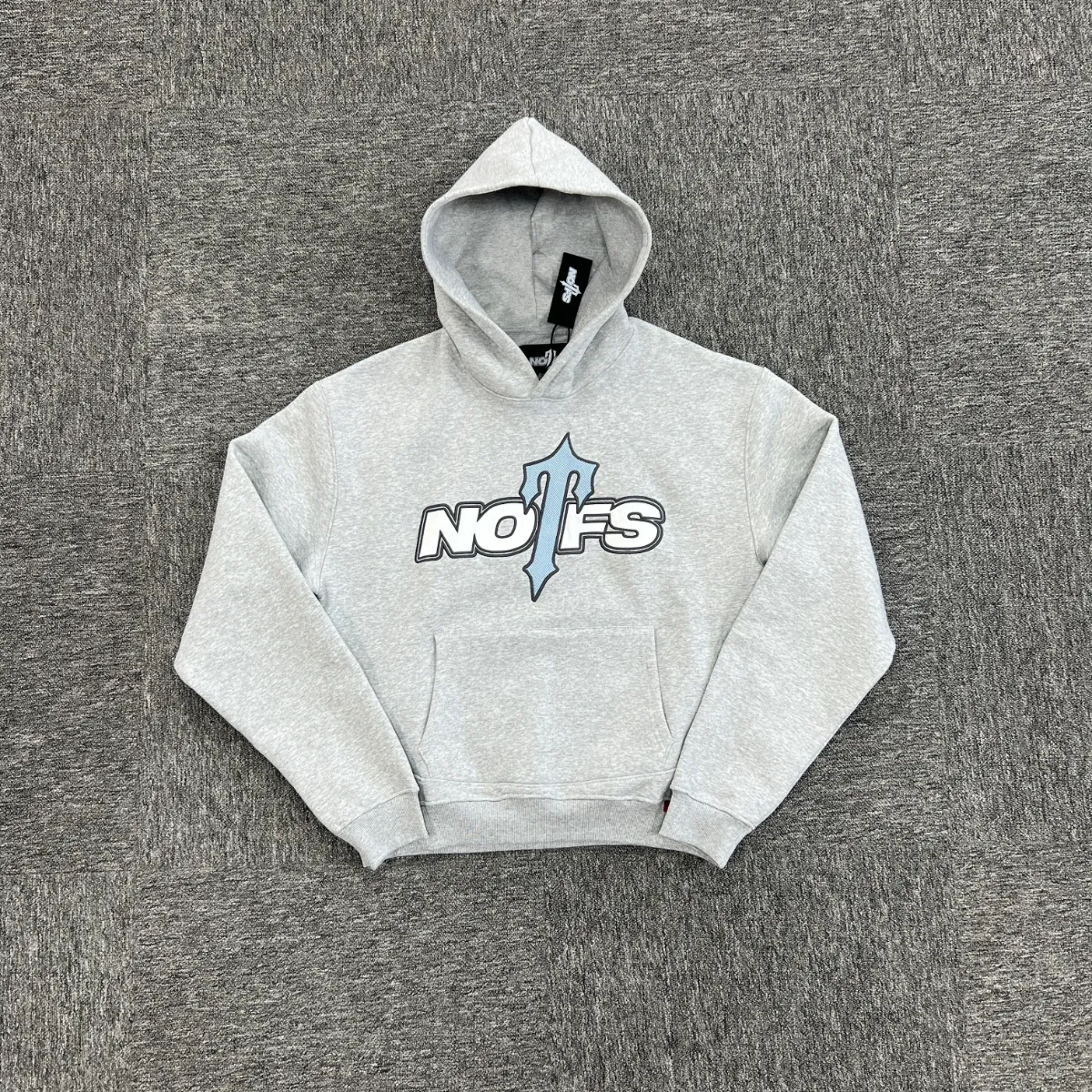 Trapstar No TFS Grey Hoodie · Trapstar
