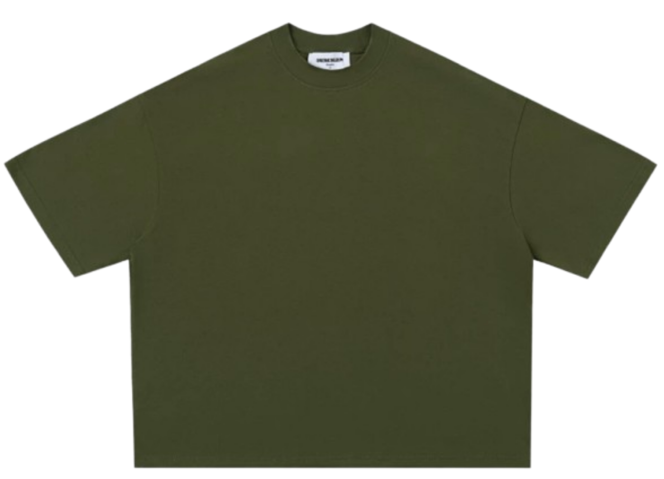 Blank Tshirt 240gsm Deep Green · Unbranded