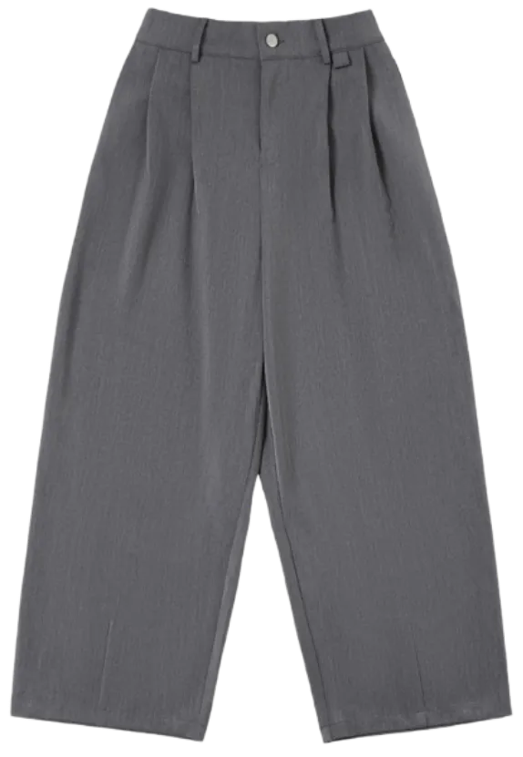 350GSM Pleated Pants · Unbranded