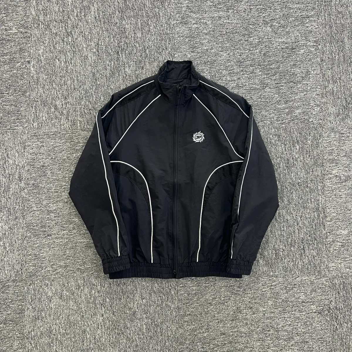Broken Planet Black Piping Zip Up Track Jacket · Broken Planet