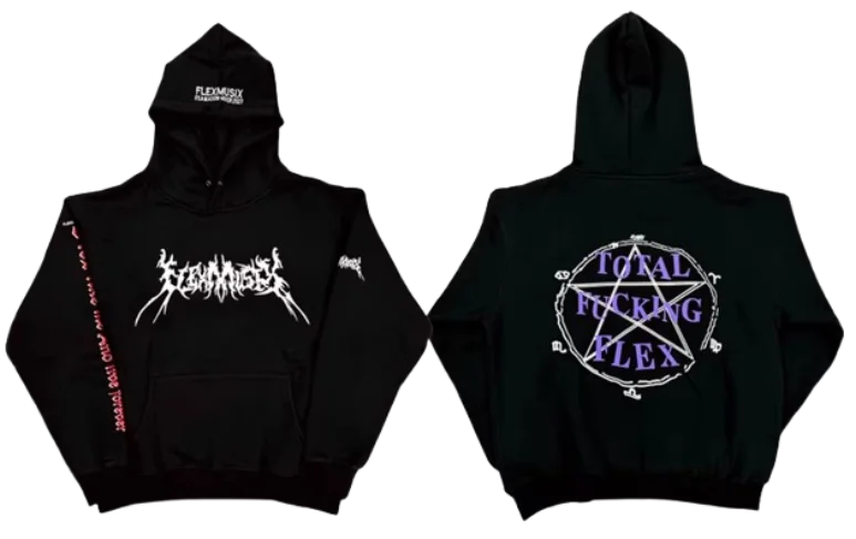 Osamason Flex Musix Total Fxcking Flex Hoodie · OsamaSon