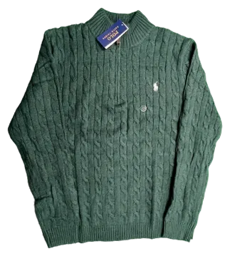 Ralph Lauren Twisted Cord Knitted Quarter Zip · Ralph Lauren