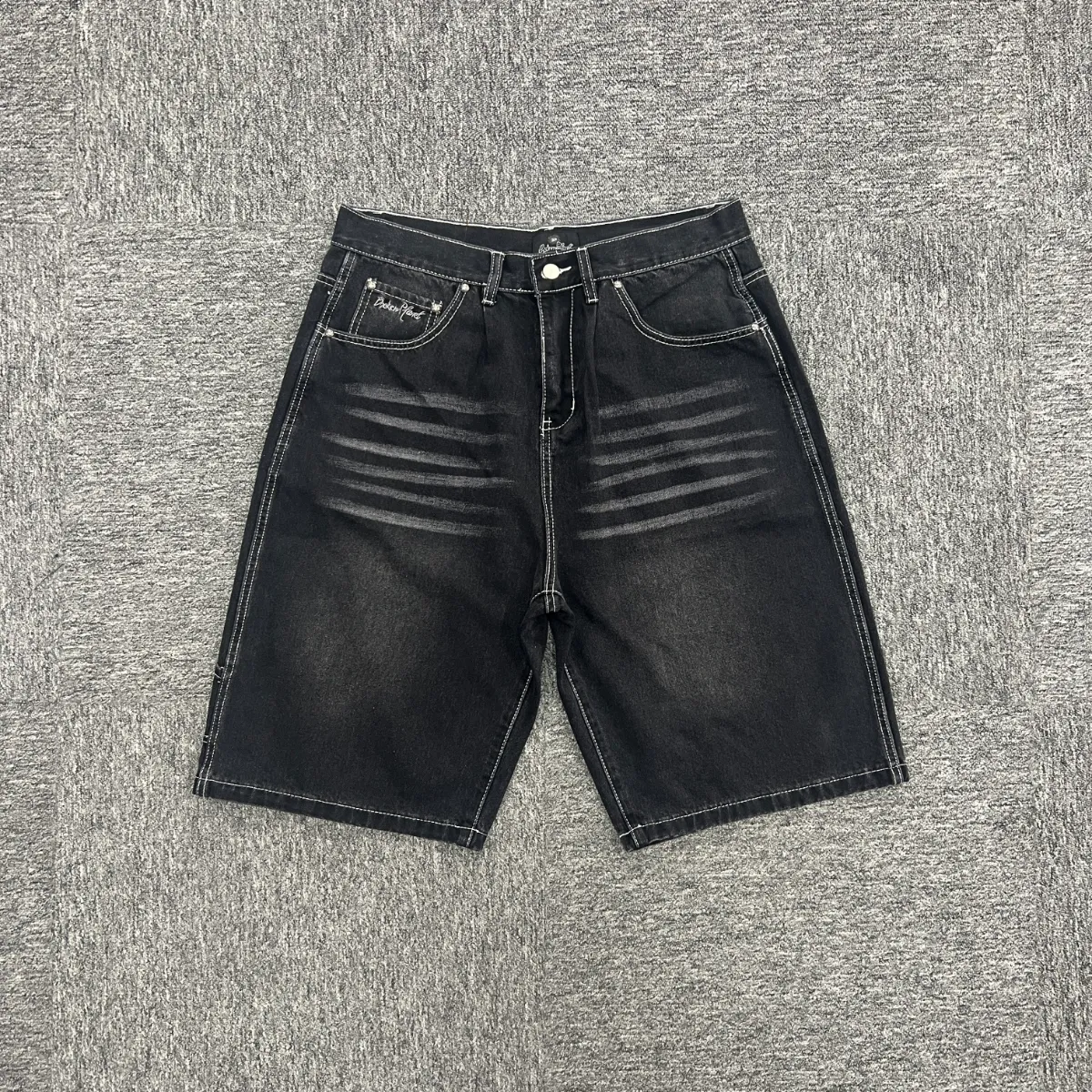 Broken Planet Washed Denim Shorts · Broken Planet