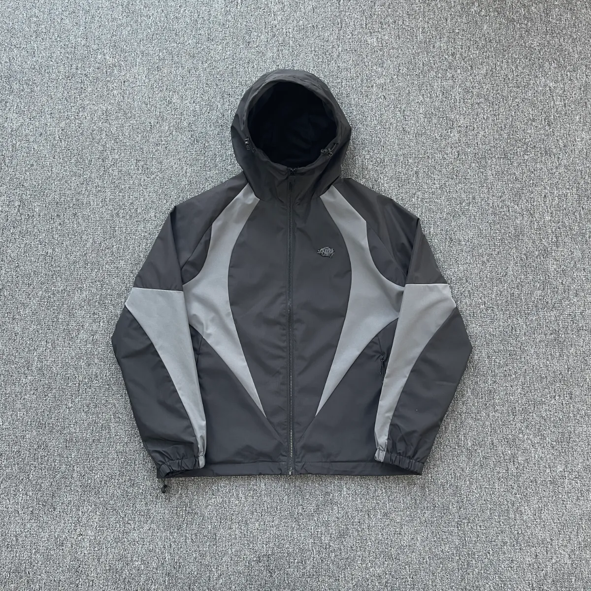 Syna World Dark Grey Windbreaker Jacket · Syna World