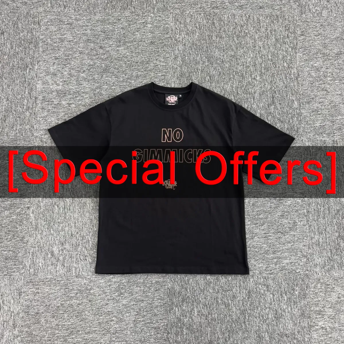 Corteiz No Gimmicks T-Shirt Black · Corteiz