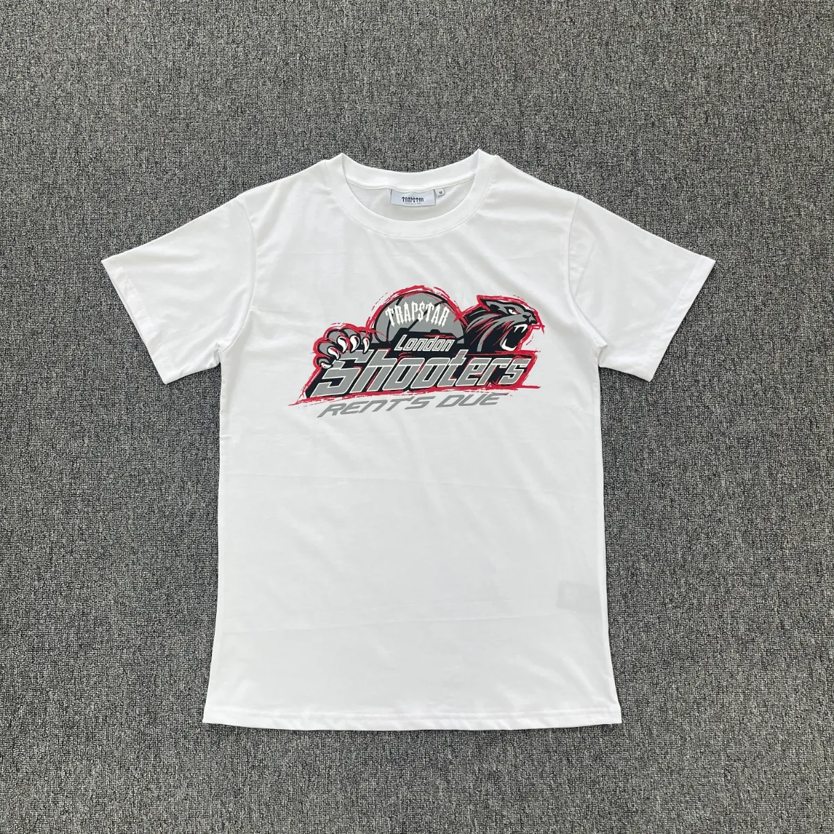 Trapstar Shooters Rents Due T-Shirt White · Trapstar