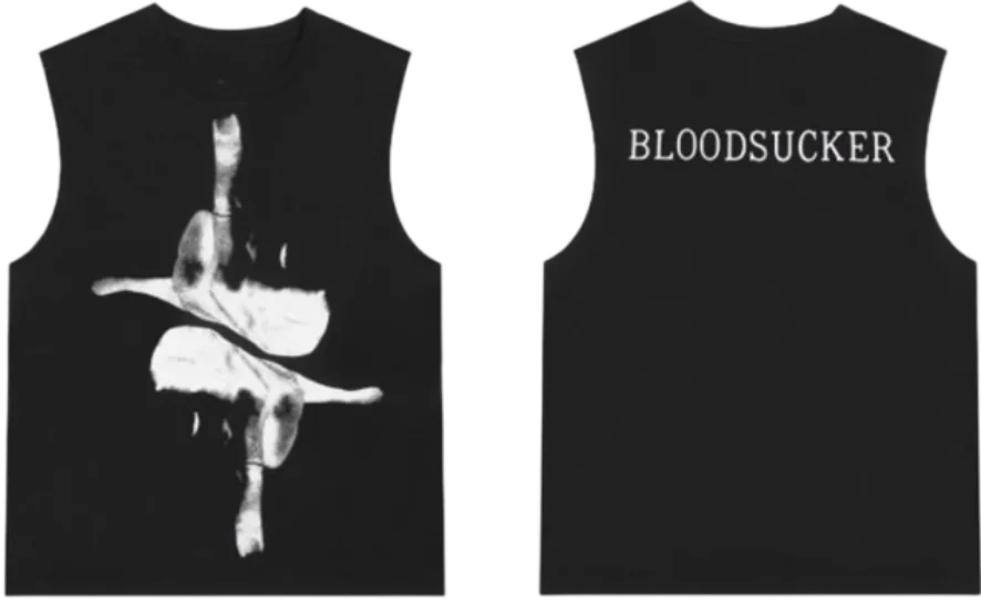 PBC Narcissist Tour Tank Top Tshirt · Opium