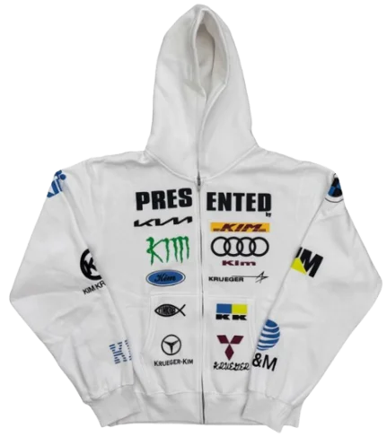 Presented By Zip Up Hoodie · Kim Krueger