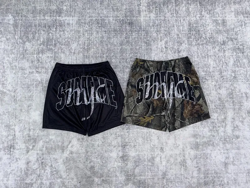 Supreme NYC Glitter Mesh Shorts · Supreme