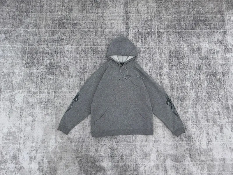 Oakley Grey Graphic Hoodie · Oakley