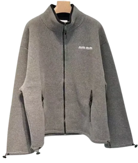 Miu Miu Zip Up Hoodie · Miu Miu