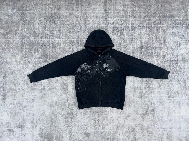 Oakley Vintage Graphic Zip Hoodie · Oakley