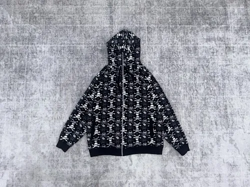 SouthPole All Over Skull Zip Up Hoodie · SouthPole