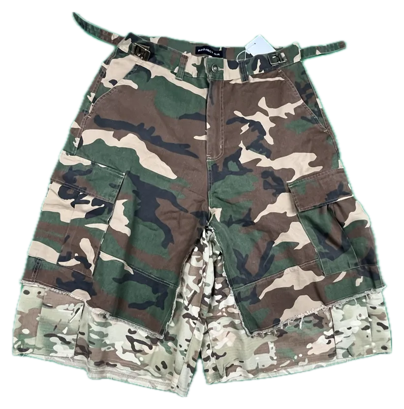 Grailz Double Layer Camo Shorts · Grailz