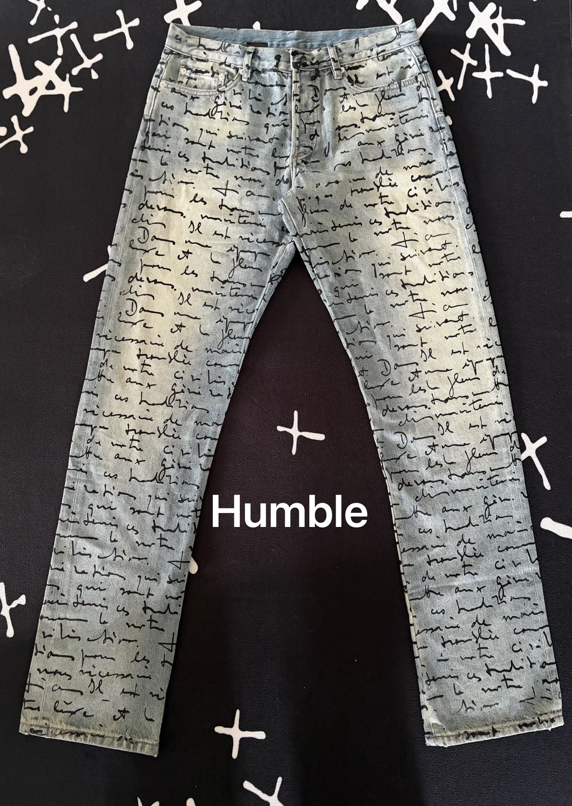 Dior 15SS Script Jeans · Dior