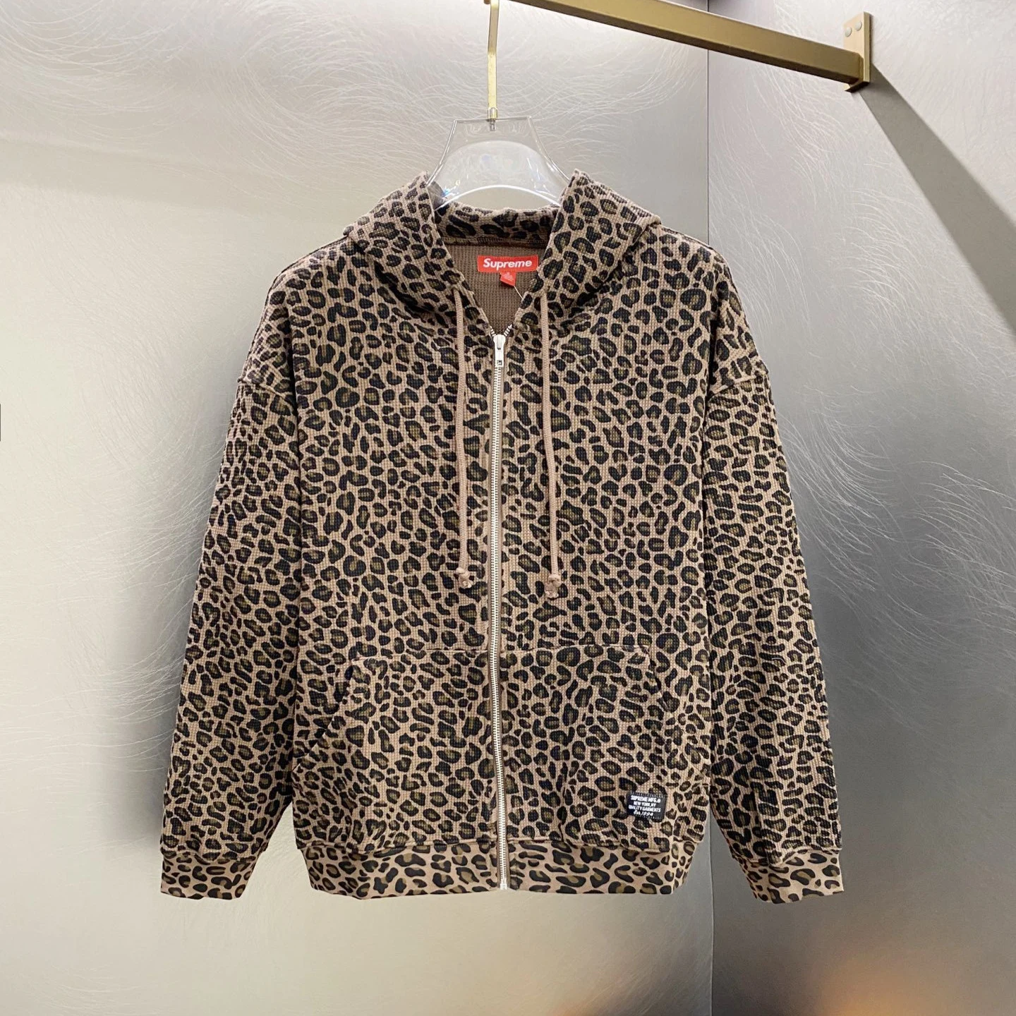 Supreme Leopard Print Hoodie · Supreme