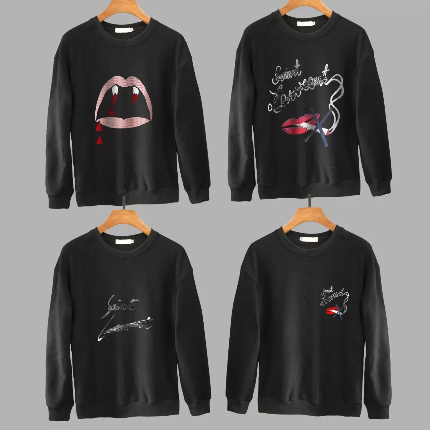 Saint Laurent Blood Luster Sweatshirt · Saint Laurent