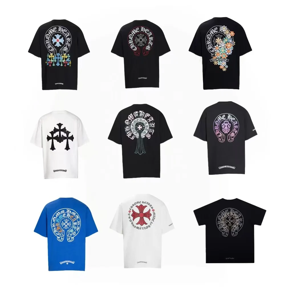 Chrome Hearts Flower Horseshoe T-Shirt · Chrome Hearts