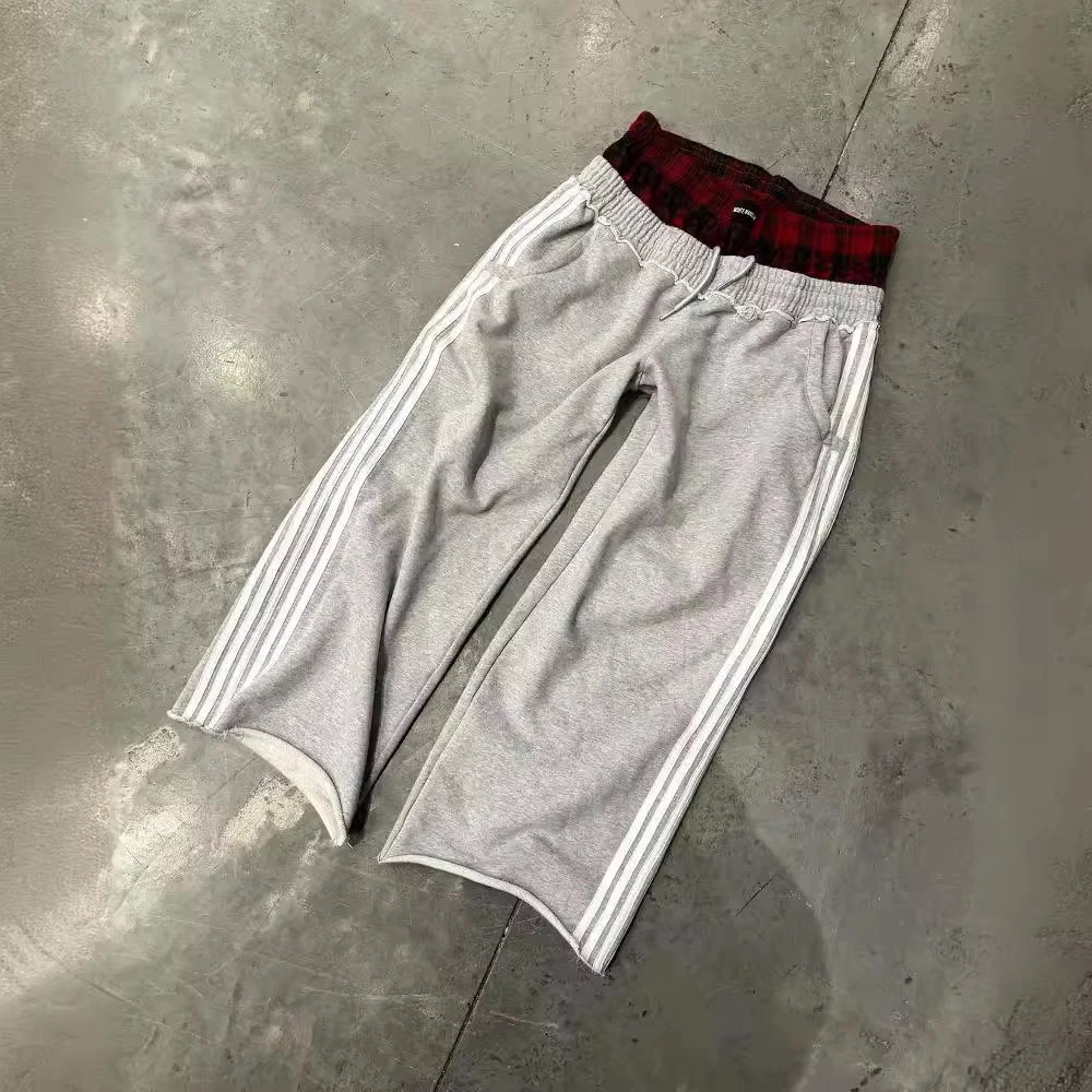 Balenciaga Layered Plaid Pants · Balenciaga
