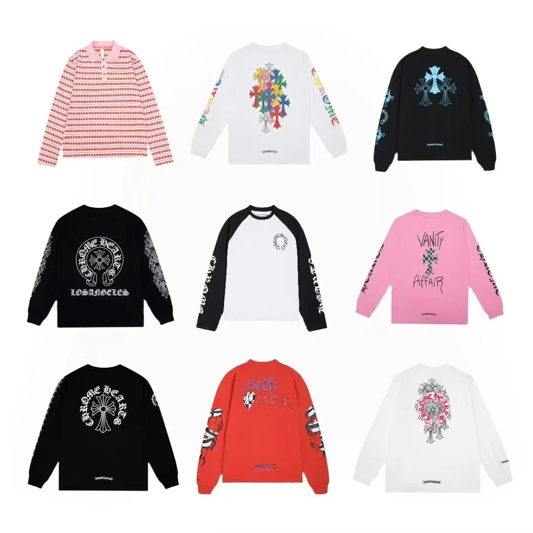 Chrome Hearts Horseshoe Long Sleeve T-Shirt · Chrome Hearts