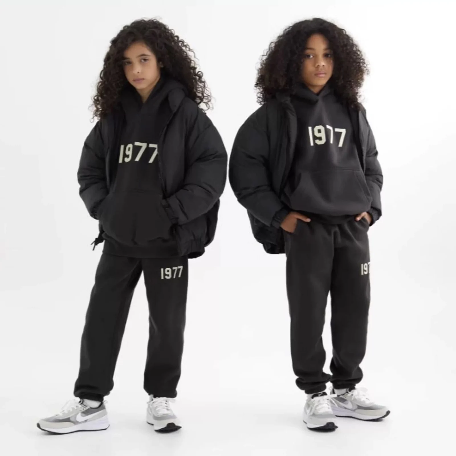 Essentials Black Hoodie · Essentials