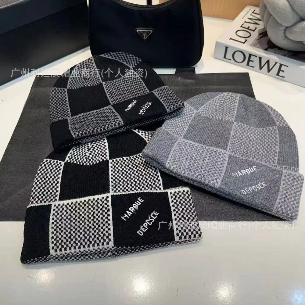 Louis Vuitton Damier Beanie · Louis Vuitton