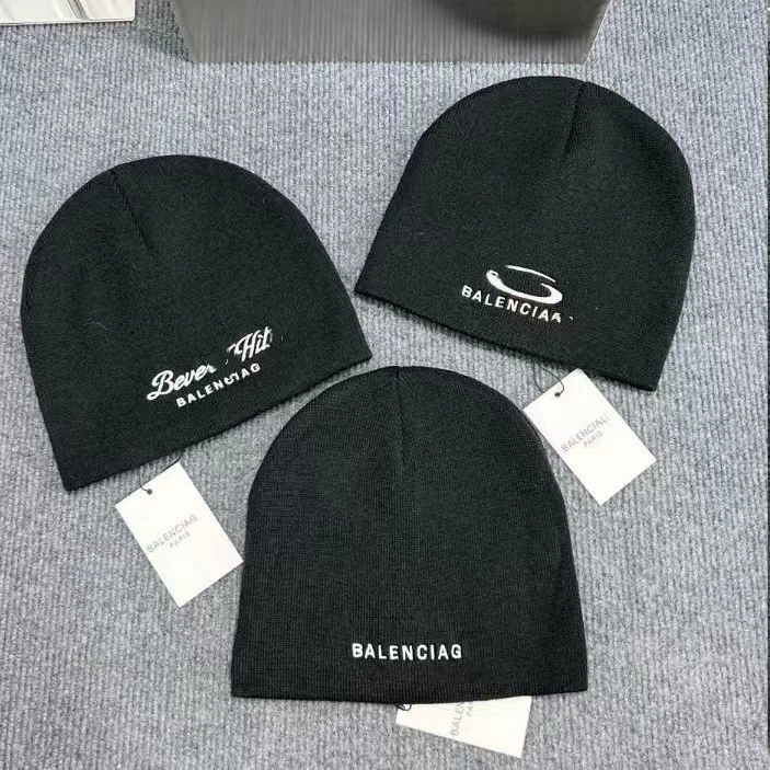 Balenciaga Black Beanie · Balenciaga