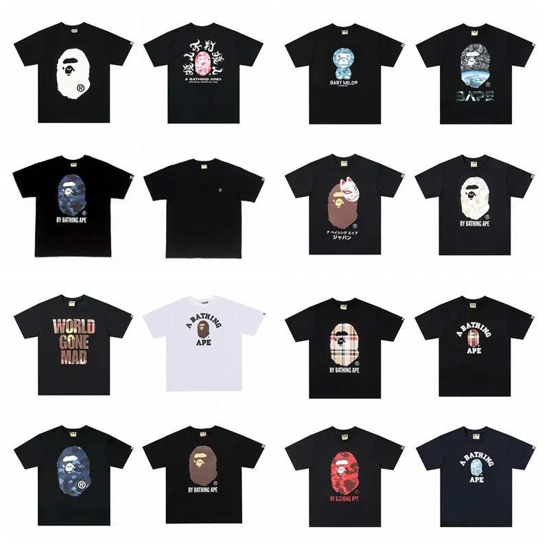 Bape Camo Ape Head T-Shirt · Bape