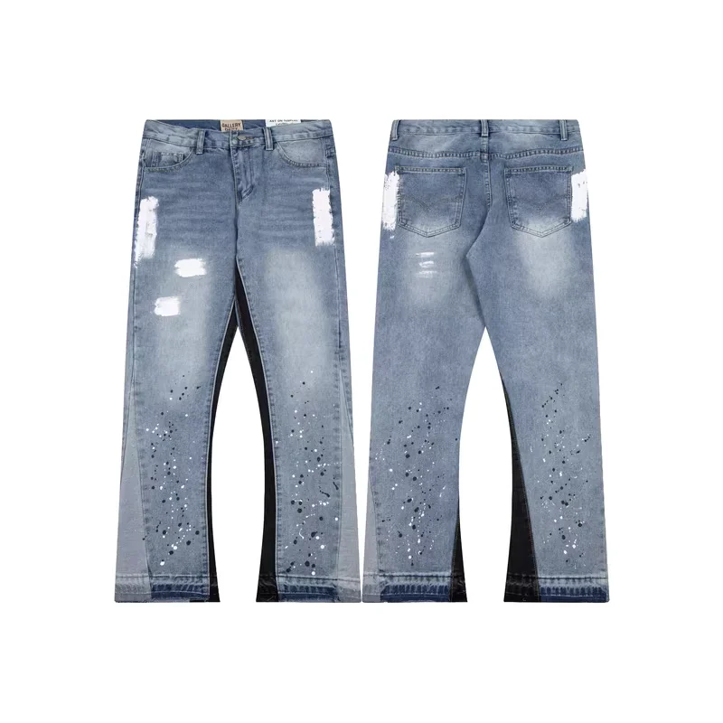 Gallery Dept Flared Paint Splatter Jeans · Gallery Dept