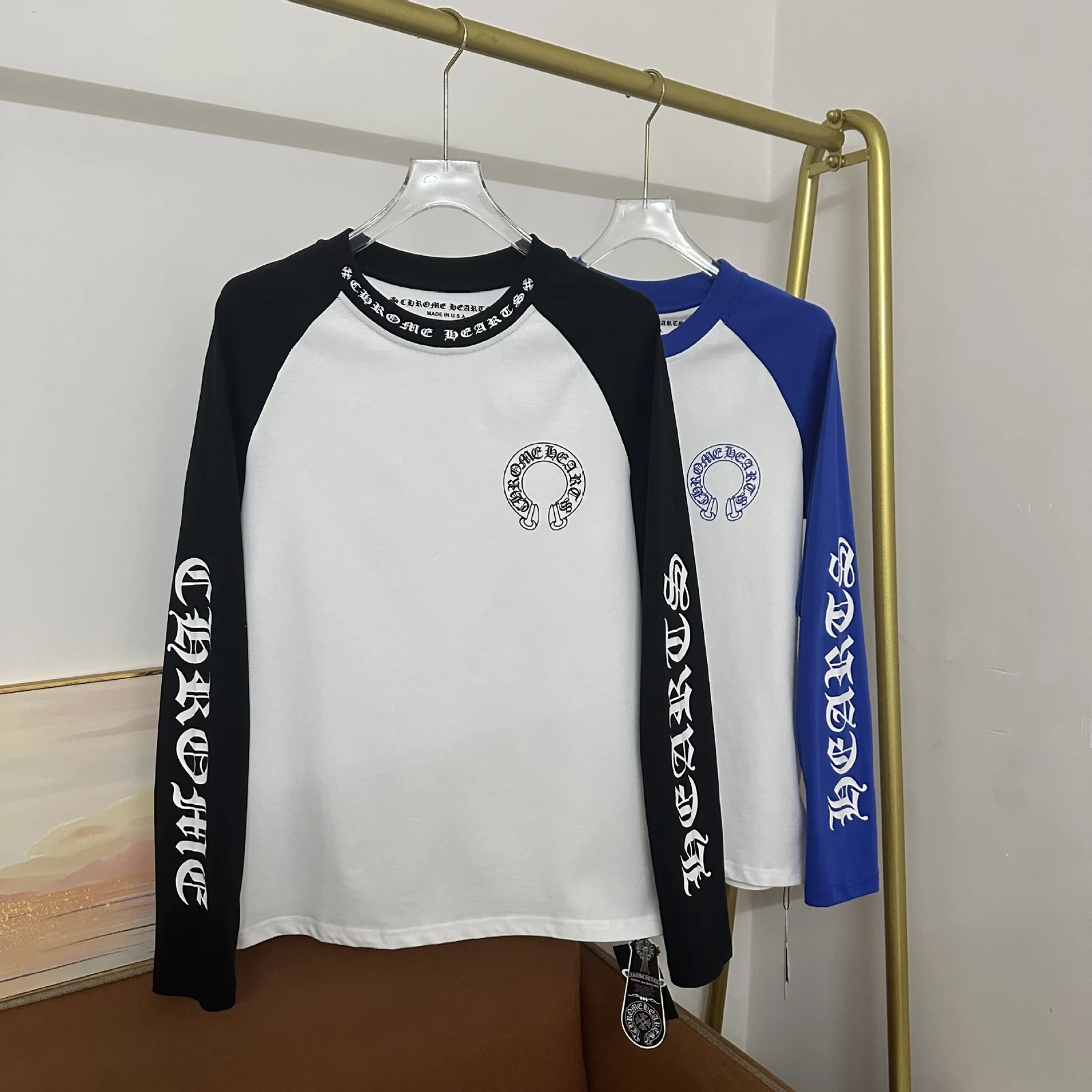 Chrome Hearts Horseshoe Long Sleeve T-Shirt · Chrome Hearts