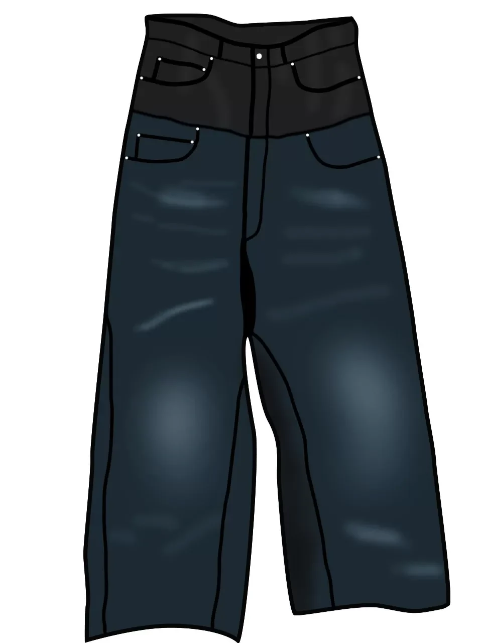Balenciaga Cut-Up Jeans · Balenciaga