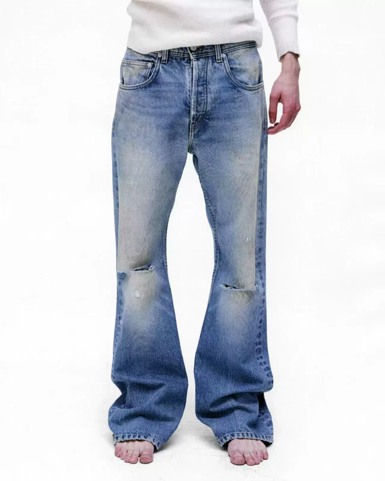 Enfants Riches Déprimés Distressed Flare Jeans · Enfants Riches Déprimés
