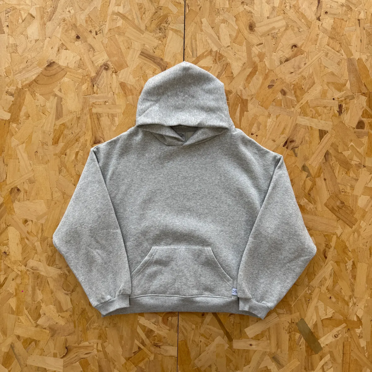 Akimbo Grey Heavyweight Hoodie · Akimbo