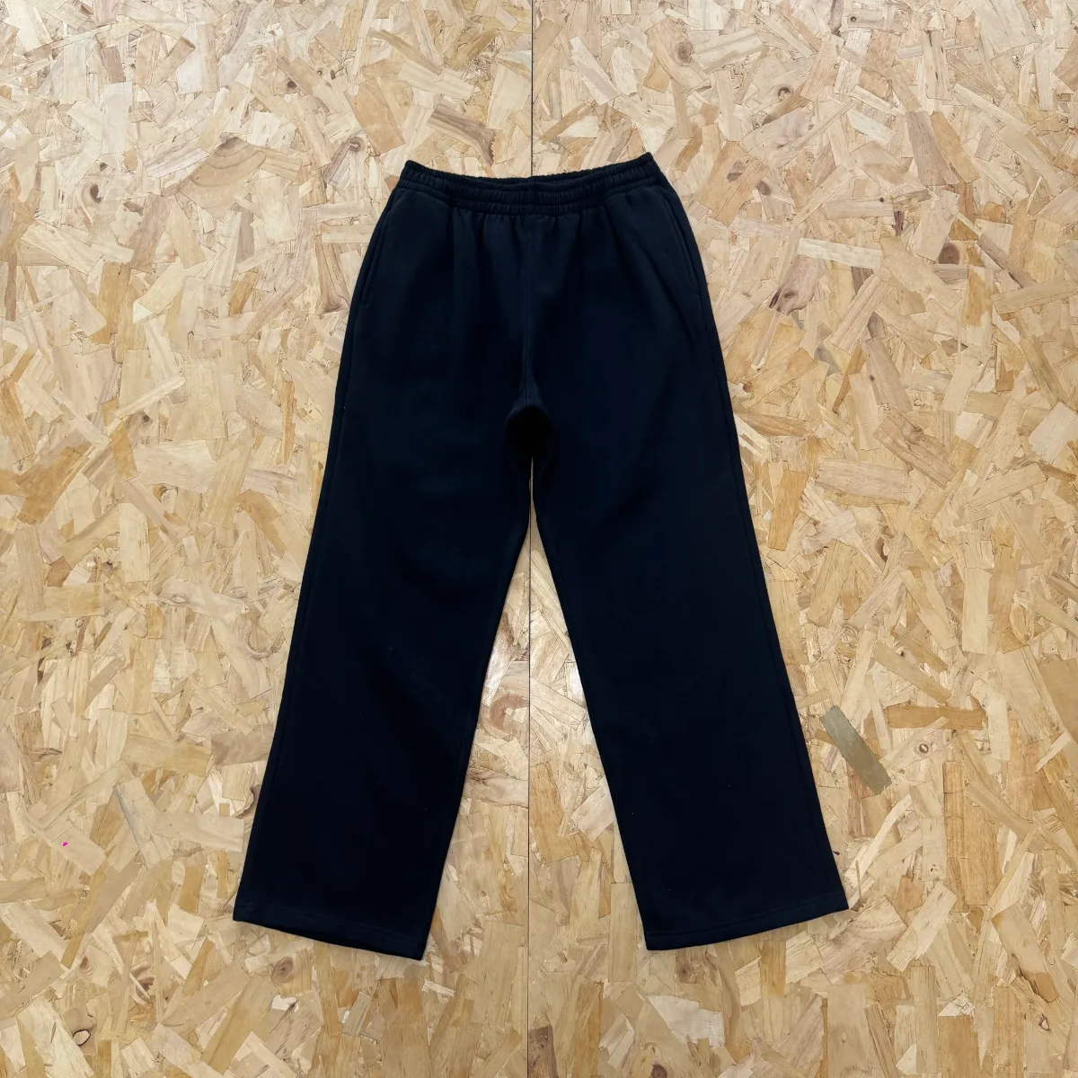 Akimbo Black Wide Leg Sweatpants · Akimbo