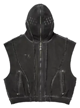 Thug Club Distressed Zip Up Vest · Thug Club