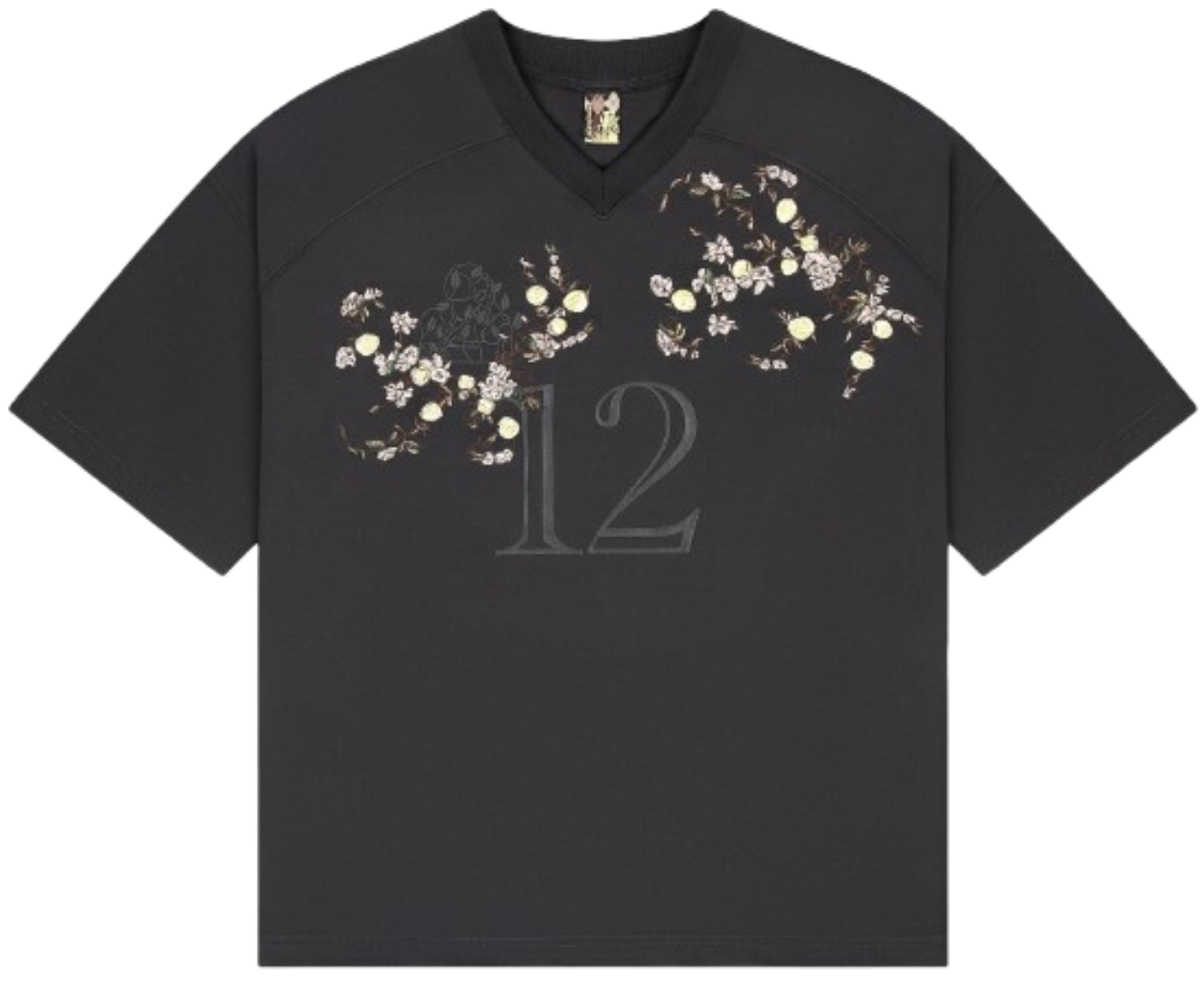 Derschutze Chrysanthemum Short-Sleeved Shirt · Derschutze
