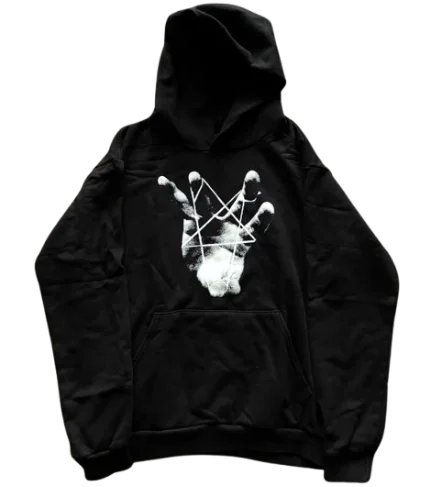 PBC Whole Lotta Red Cross Hoodie · Opium