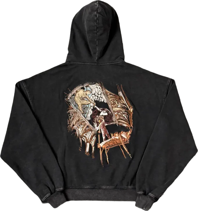Vescartes Washed Michelangelo Hoodie · Vescartes