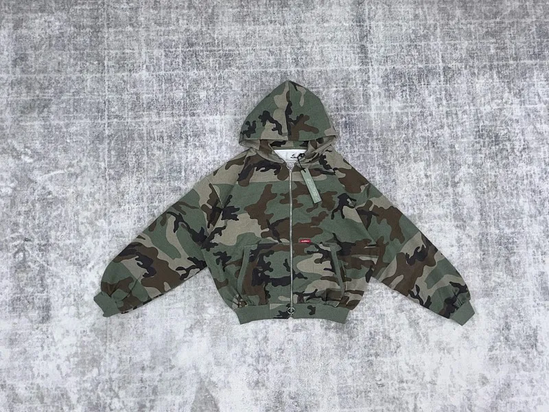 Scuffers Camo Zip Up Hoodie · Scuffers