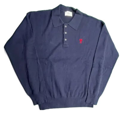 AMI Long Sleeve Polo Shirt · Ami