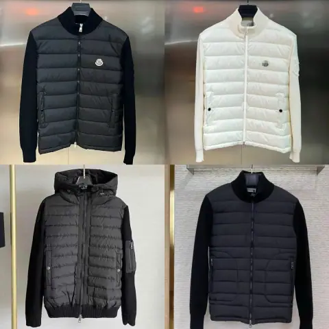 Moncler Hybrid Knit Puffer Jacket · Moncler
