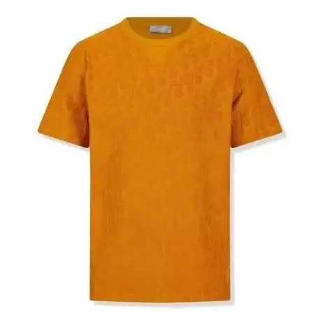 Dior Oblique Orange Jacquard / Flocked T-Shirt · Dior