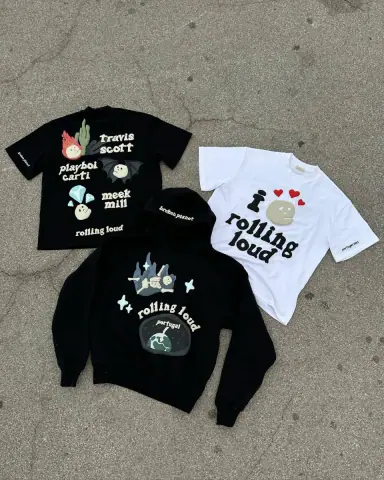 Broken Planet Rolling Loud T-Shirt White · Broken Planet
