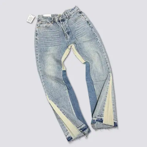 Gallery Dept.-Style Patchwork Flared Jeans · Gallery Dept
