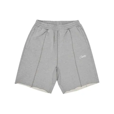 Corteiz Grey Paneled Athletic Shorts · Corteiz