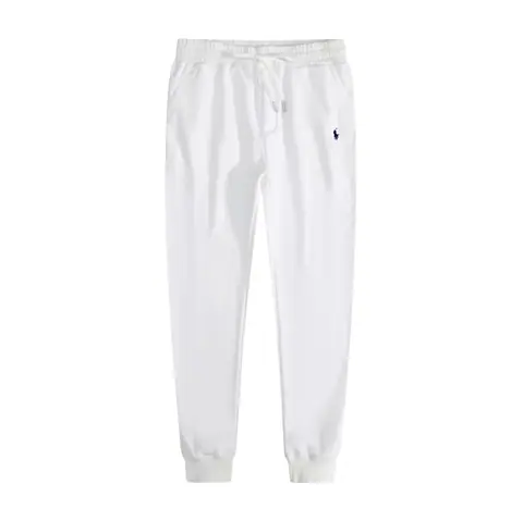 Polo Ralph Lauren Pony Logo Cuffed Sweatpants White · Ralph Lauren