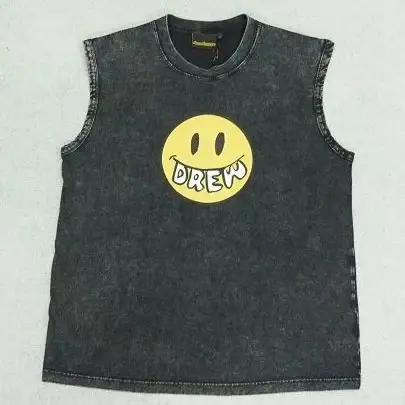 Drew House Smiley Washed Tank Top · Drew House