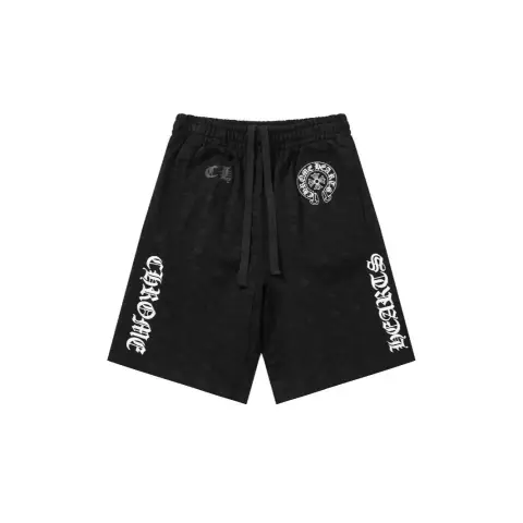 Chrome Hearts-Style Casual Sweat Shorts with Allover Subtle Pattern Print · Chrome Hearts